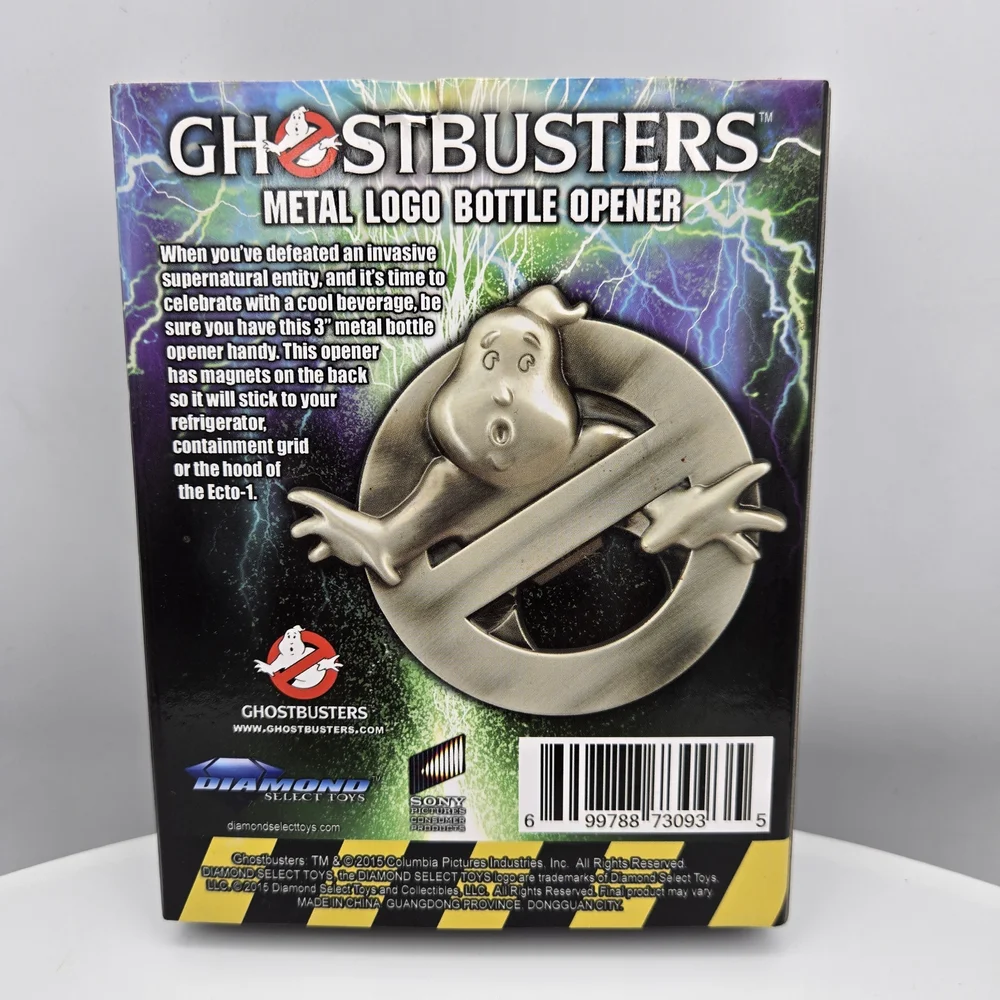 Ghostbusters Metal Logo Bottle Opener